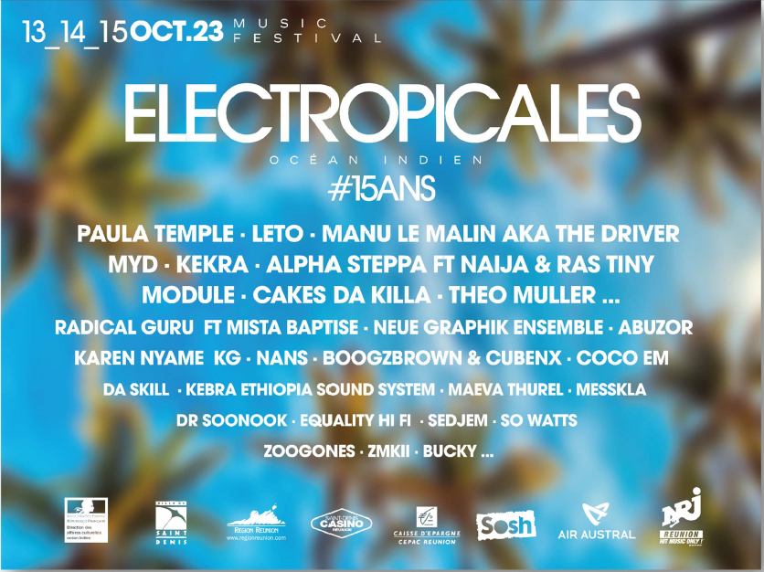Edito - Les Electropicales 15 ans