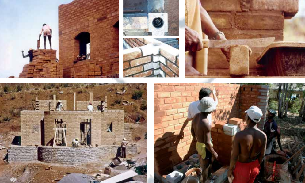 Construction : le cercle vertueux de la Brique de Terre Comprime, promu par lEPFAM