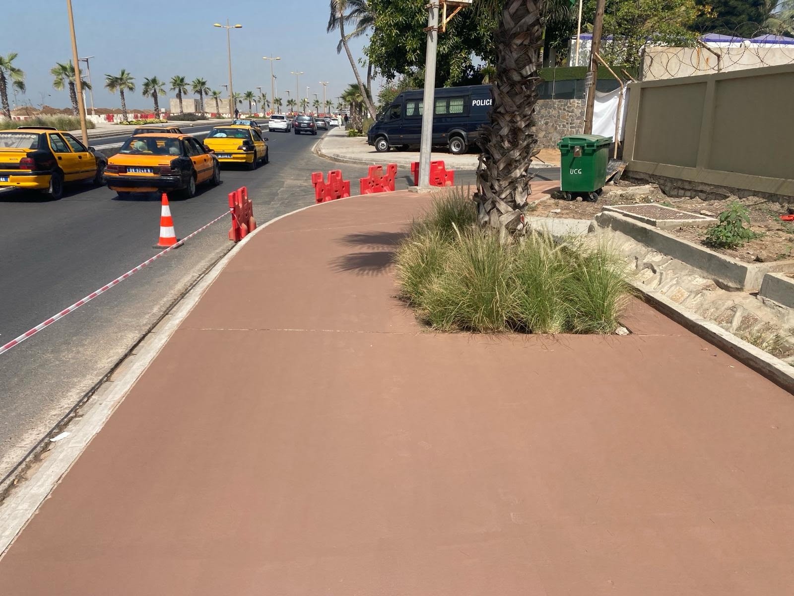 Lentreprise Australe Concrete redonne des couleurs aux 100 000 m de la corniche de Dakar