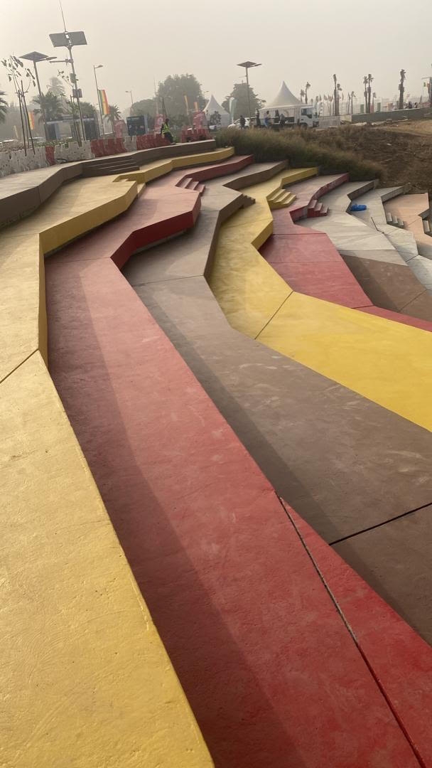 Lentreprise Australe Concrete redonne des couleurs aux 100 000 m de la corniche de Dakar