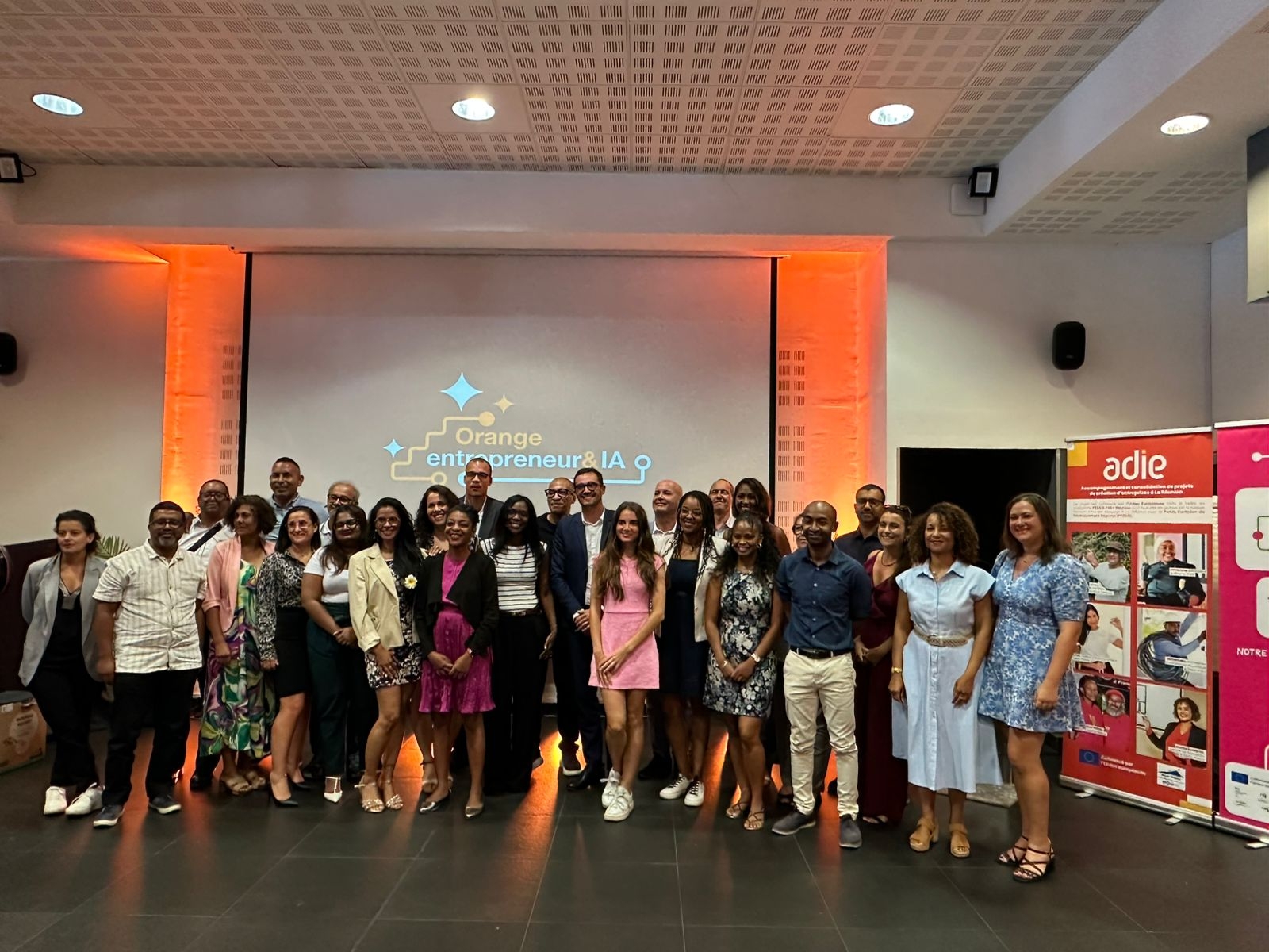 Orange Entrepreneur&IA : l�intelligence artificielle au service de la r�ussite des jeunes entrepreneurs r�unionnais