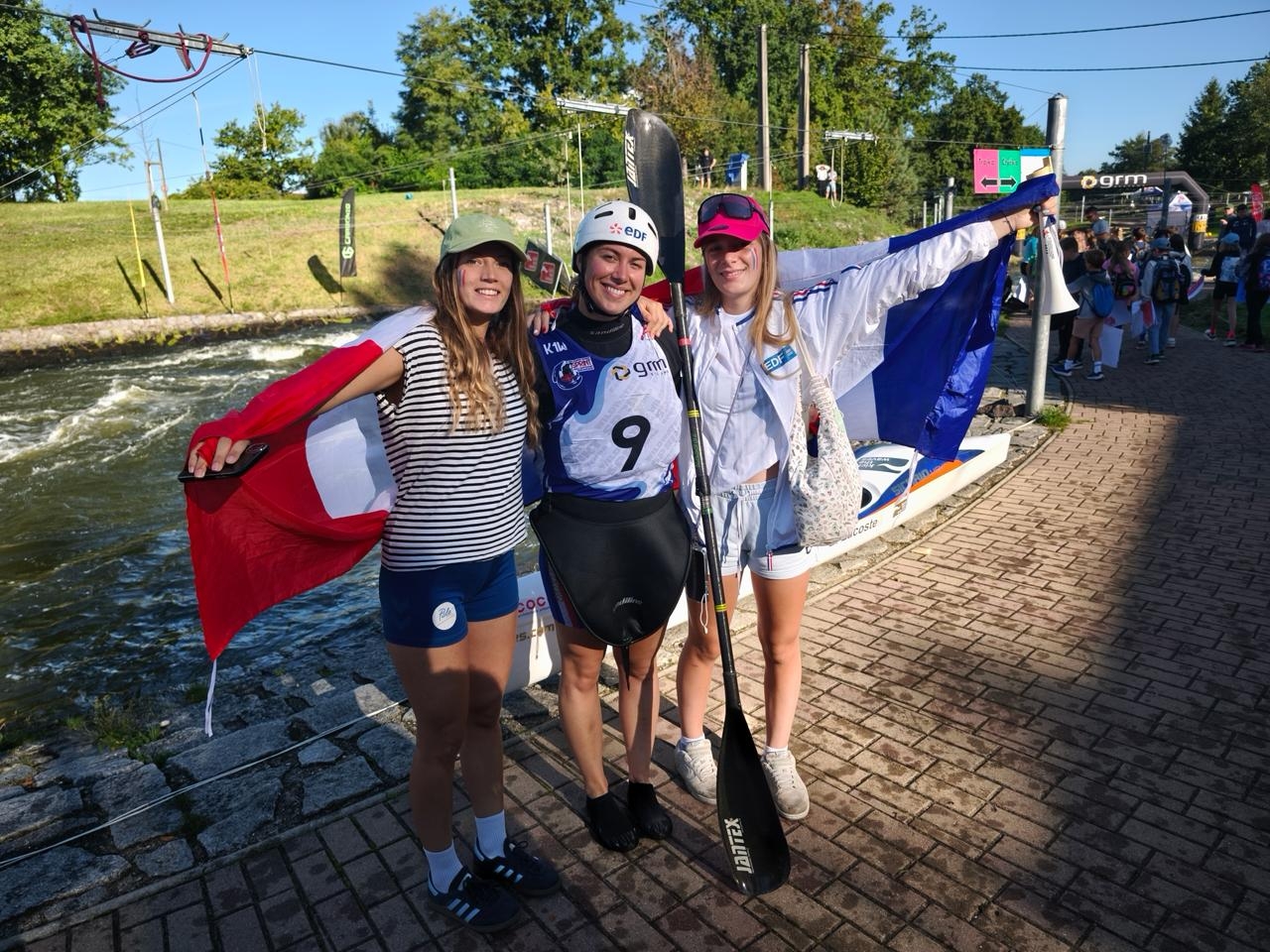 Kayak descente : Emma Lacoste 8e mondiale et meilleure Fran�aise en sprint pour sa premi�re participation en senior